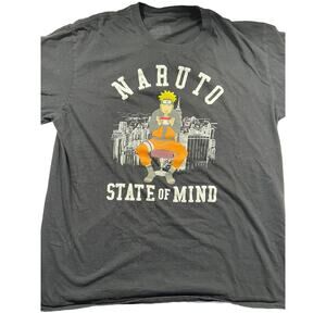 Naturo Men's Black T Shirt "Naturo State of Mind" XL